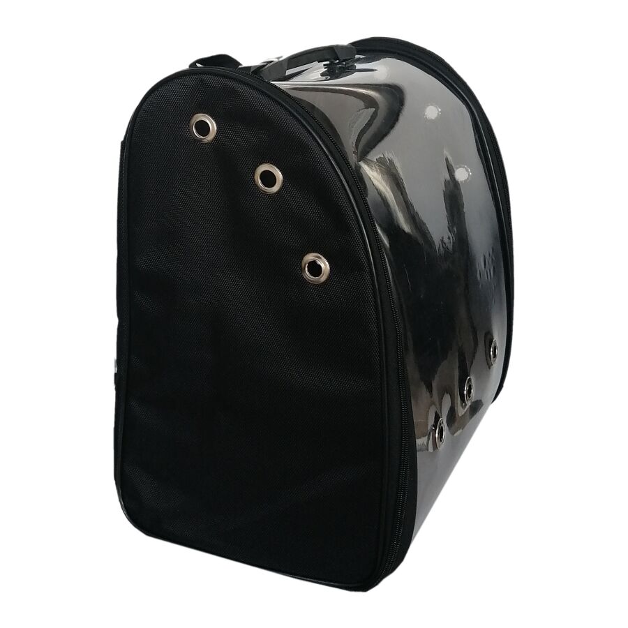 Flipper Kedi Köpek Taşıma Sırt Çantası 23*37*40 cm Siyah