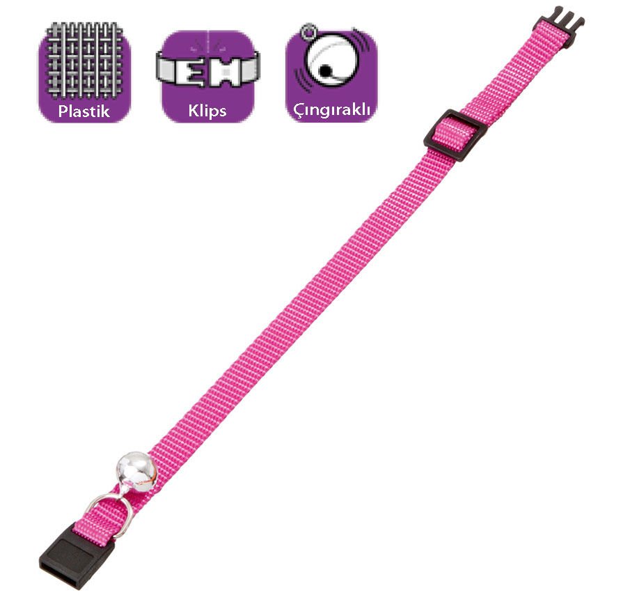 Karlie Boyun Tasma Çing. 30 Cm Pembe