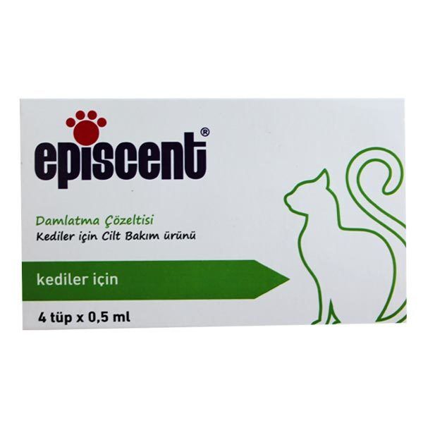 Episcent Kedi Cilt ve Tüy Bakım Ürünü 4 Tüp