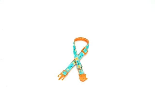 Doggie Ayarlanabilir Kitty Kedi Boyun Tasması 1 cm x 29 cm Turuncu