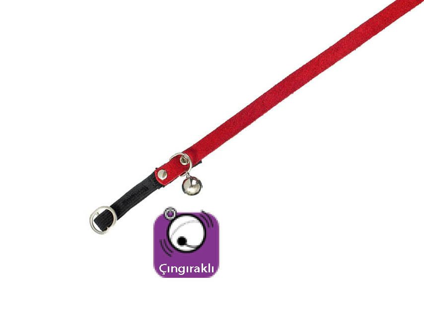 Karlie Kadife Kedi Tasma Çing. 30Cm Turuncu