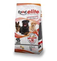 Food Elite Biftekli Balıklı Premium Köpek Maması 15 Kg