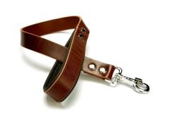 Doggie Softlu Deri Köpek Gezdirme Kayışı 3 cm*60 cm Kahverengi