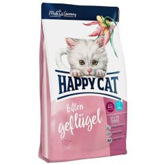 Happy Cat Kitten Kümes Hayvanı ve Somonlu Yavru Kedi Maması 4 Kg