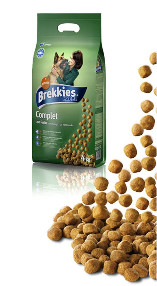 Brekkies Complet Köpek Maması Tavuklu 4 Kg