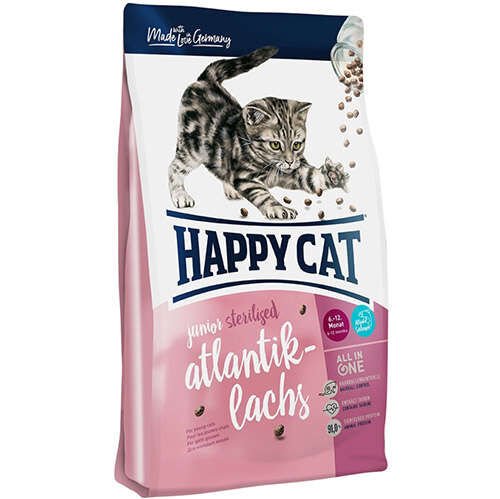 Happy Cat Junior Sterilised Somon Kısırlaştırılmış Yavru Kedi Maması 1,4 kg