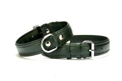 Doggie Flotter Deri Köpek Boyun Tasması 3,5x60 cm Yeşil