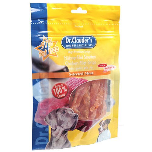Dr. Clauder Köpek Ödül Tavuk Fileto 80 gr