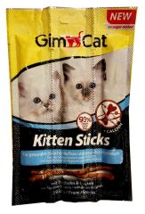 Gimcat Sticks Kitten hindili yavru kedi ödül çubukları 3x3gr