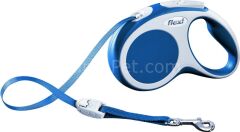 Flexi Vario Large Köpek Gezdirme Tasma 5 Metre 60 Kg Mavi