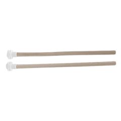 Markapet Doğal Ahşap Kuş Tüneği 1.2 cm-25 cm Standart  Beyaz (2 Adet)