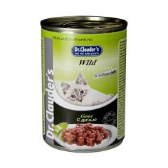 Dr. Clauders Av Hayvanlı Kedi Konservesi 415 gr