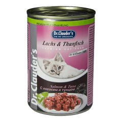 Dr. Clauder Kedi Konserve Maması Somon & Tuna 415 gr