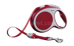 Flexi Vario Large Köpek Gezdirme Tasma 5 Metre 60 Kg Kırmızı