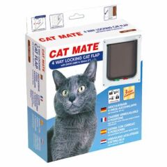 Cat Mate 4 Yoluu Kedi Kapısı 5cm x 20 cm Beyaz