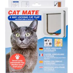 Cat Mate 4 Yoluu Kedi Kapısı 5cm x 20 cm Beyaz
