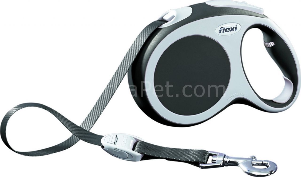 Flexi Vario Şerit Tasma 5 Metre 15 Kg Antrasit