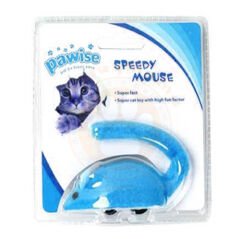 Pawise Kurmalı Fare Kedi Oyuncağı Mavi 8 cm