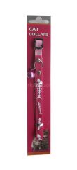 Eastland Balık Desenli Kedi Boyun Tasması 10mm*30 cm Mor