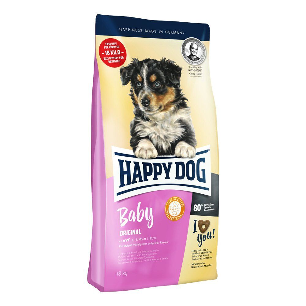 Happy Dog Baby Original Yavru Köpek Maması 18 Kg