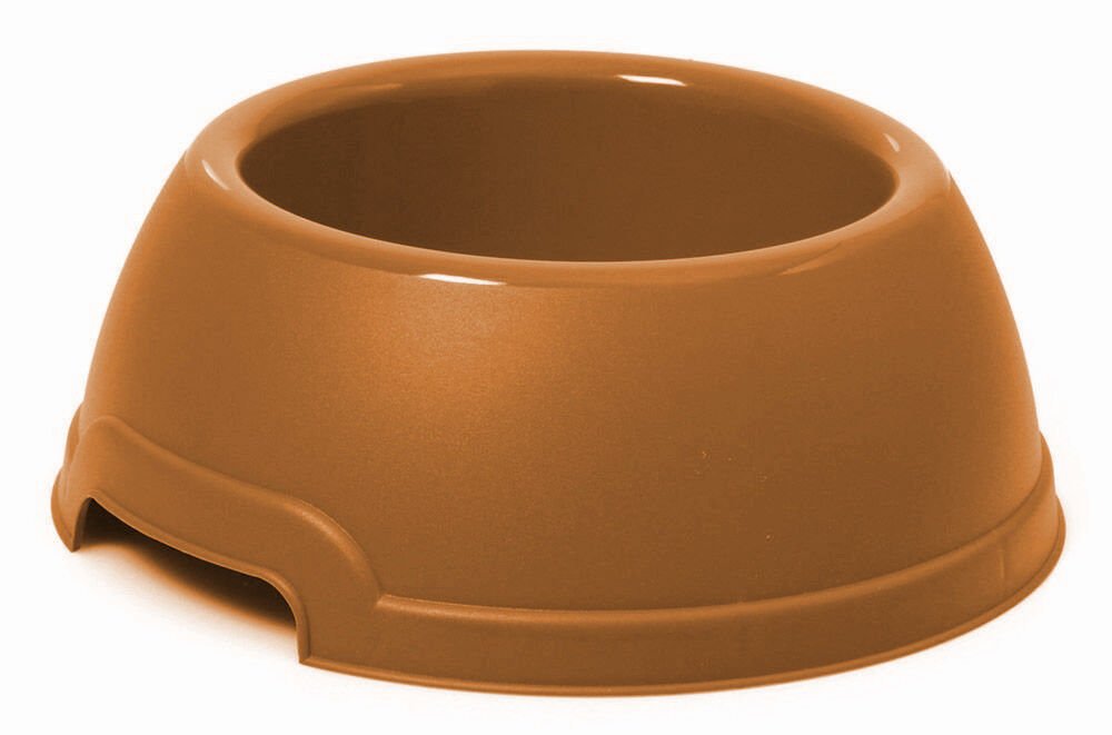 Plastik köpek mama su kabı 1,5 litre Turuncu