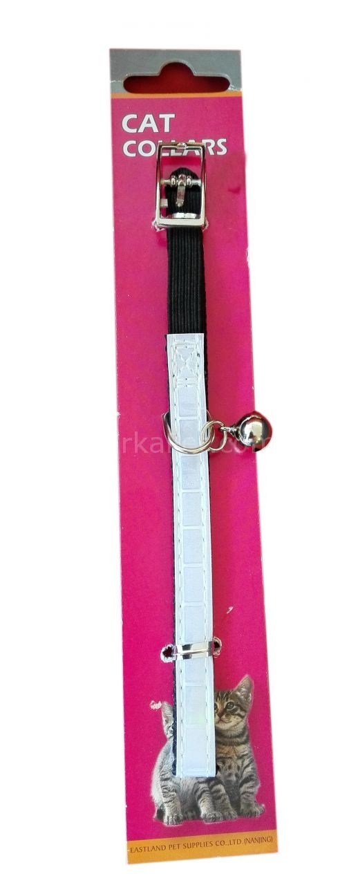 Eastland Fosforlu Çıngıraklı Kedi Boyun Tasması 10mm*30 cm