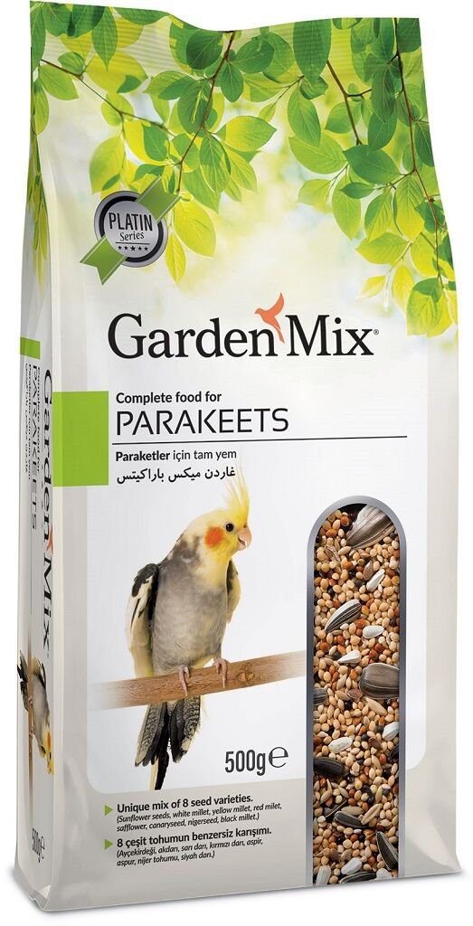 Gardenmix Parekeets Papağan Yemi 500 gr ( 20 Adet )