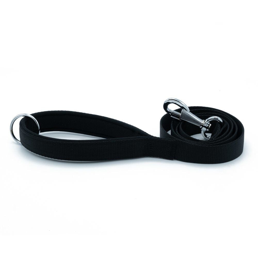 Doggie Comfort Köpek Gezdirme Kayışı 2,5*120 cm Siyah