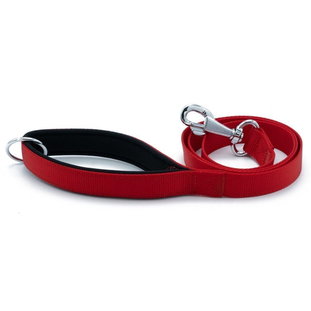 Doggie Comfort Köpek Gezdirme Kayışı 2,5*120 cm Kırmızı