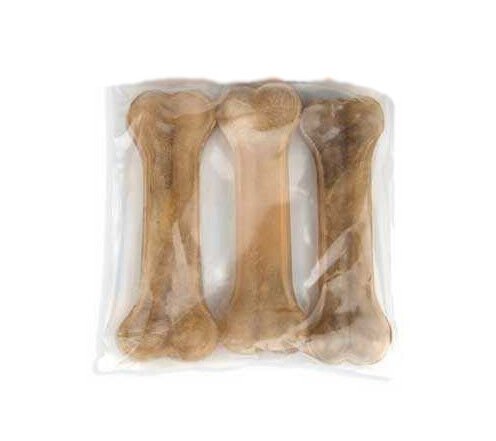 Köpek Çiğneti Kemik Pres 7,5 cm Natural 3 Adet