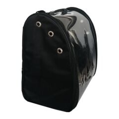 Flipper Kedi Köpek Taşıma Sırt Çantası 23*37*40 cm Siyah