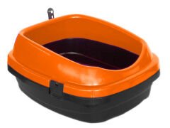 Derin Kedi Tuvalet Kabı 49*40*22 Cm Turuncu