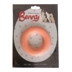 Benny Köpek Oyuncağı Yuvarlak 9,5 cm Somon Renk