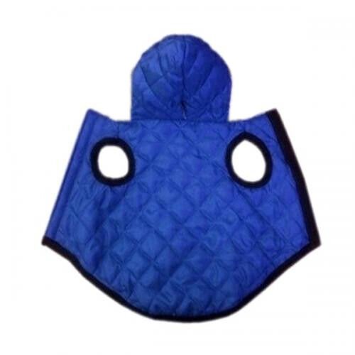 Chakie Köpek Montu Kapüşonlu 38*25 Cm Mavi Small No:4