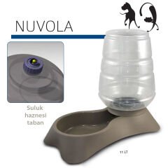 MP Nuvola Hazneli Köpek Su Sebili 11 Lt Kahverengi