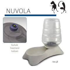 MP Nuvola Hazneli Köpek Su Sebili 11 Lt Beyaz