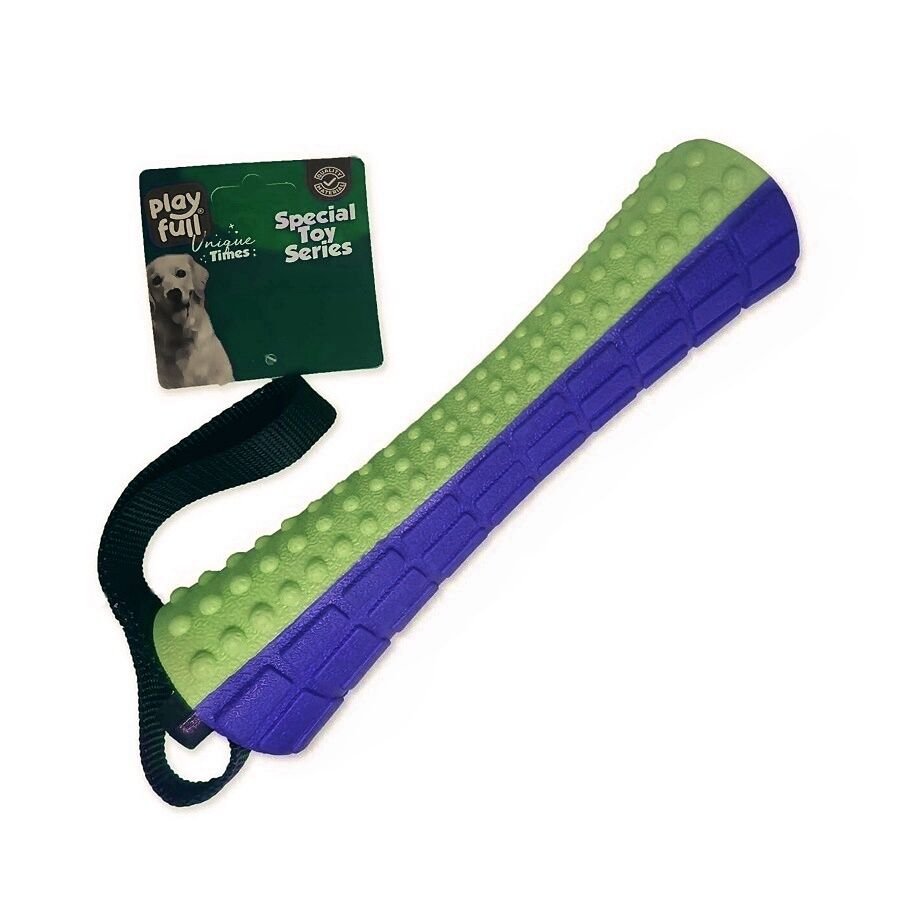 Playfull Sesli Lüx Köpek Eğitim Oyuncağı 37x5 Cm Yeşil