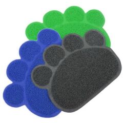 Kedi tuvaleti önü paspas 30/40 cm Canlı Renkler