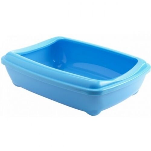 Kedi Tuvalet Kum Kabı 50/34/13 Cm Açık Mavi