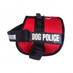 Dog Police Köpek Göğüs Tasması 70/90 cm Bordo
