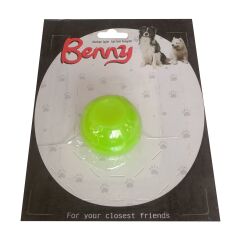 Benny Köpek Oyuncağı Sert Top 5 cm Neon Yeşil