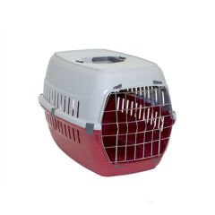 Moderna Roadrunner Metal Kapılı Taşıma Çantası Kırmızı 30/30/47 cm