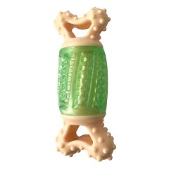 Playfull Sağlam Plastik Sesli Dental Köpek Oyuncağı 13x4cm Yeşil