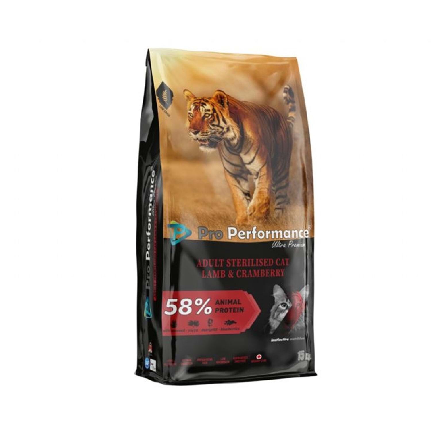 Pro Performance steril kuzulu yetişkin Kedi Maması 15 Kg