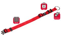 Karlie Kilitli Boyun Tasmasi M 40-55Cm Kirmizi