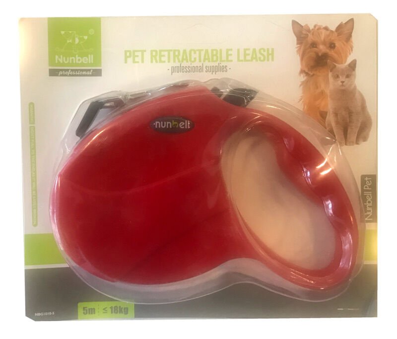 Nunbell Kedi Köpek Otomatik Gezdirme Tasması 18 kg / 5 Metre