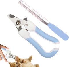 Törpülü Kedi Köpek Tırnak Makası 5,5*14,5 cm Turkuaz