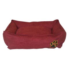 Chakie Tay Tüyü İç Mekan Köpek Yatağı 20/65/90 cm Koyu Kırmızı