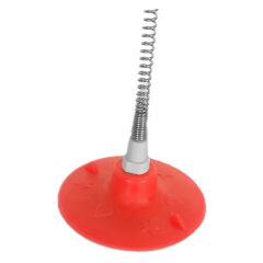 Markapet Vantuzlu Yaylı Kuşlu  Kedi Oyuncağı 30 cm Turuncu