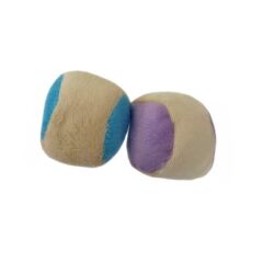 Kedi oyuncağı ikili set peluş toplar 5.5 cm